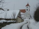 kostel sv. Linharta v Čakově - severní pohled